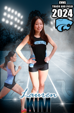 Load image into Gallery viewer, Custom Centreville HS Track & Field Banner (2ftx3ft)