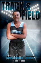 Load image into Gallery viewer, Custom Centreville HS Track & Field Banner (2ftx3ft)