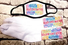 Load image into Gallery viewer, Custom Pocket Filter Face Mask