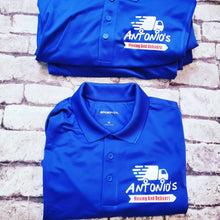 Load image into Gallery viewer, Custom Adult Unisex Direct To Garment/Vinyl Polo Dry-Fit Shirt