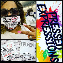 Load image into Gallery viewer, Custom Pocket Filter Face Mask