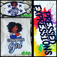 Load image into Gallery viewer, Custom Pocket Filter Face Mask