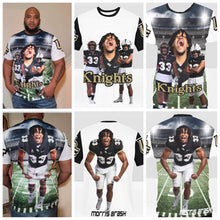 Load image into Gallery viewer, Custom All Over Print T-shirt for Men