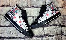 Load image into Gallery viewer, Custom High Top Canvas Shoes for Kid