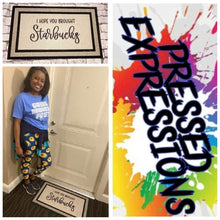 Load image into Gallery viewer, Custom Rubber Backed Door Mat