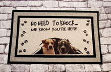 Load image into Gallery viewer, Custom Rubber Backed Door Mat