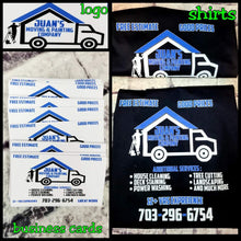 Load image into Gallery viewer, Custom Business Cards