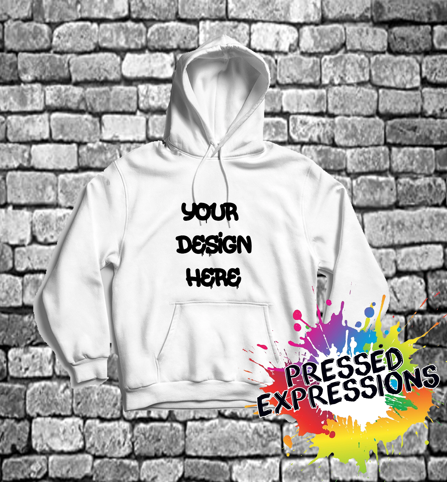 Custom all hot sale over hoodie
