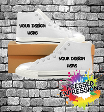 Load image into Gallery viewer, Custom High Top Canvas Shoes for Kid