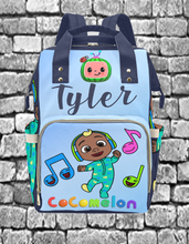 Load image into Gallery viewer, Custom Multi-Function Diaper Backpack/Diaper Bag