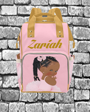Load image into Gallery viewer, Custom Multi-Function Diaper Backpack/Diaper Bag