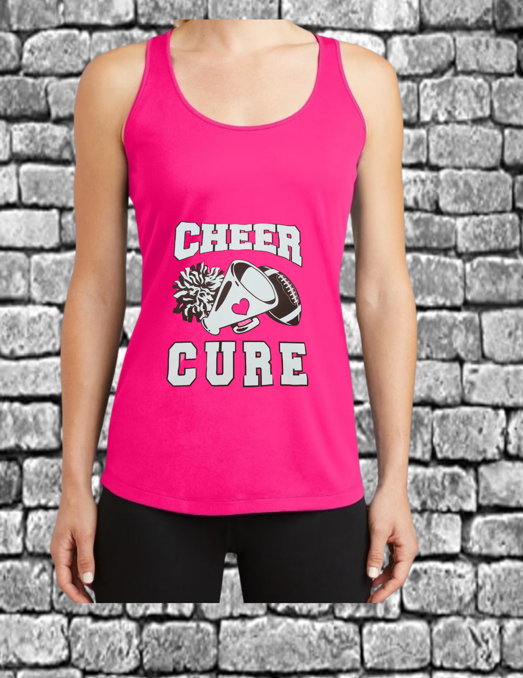 Custom Forest Park Cheer Uniform: Sport-Tek Ladies Posicharge Competitor Racerback Tank [LST356]