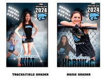 Load image into Gallery viewer, Custom Centreville HS Track &amp; Field Banner (2ftx3ft)
