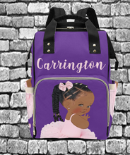 Load image into Gallery viewer, Custom Multi-Function Diaper Backpack/Diaper Bag
