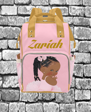 Load image into Gallery viewer, Custom Multi-Function Diaper Backpack/Diaper Bag
