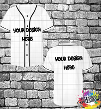 Load image into Gallery viewer, Custom All Over Print Baseball Jersey for Men
